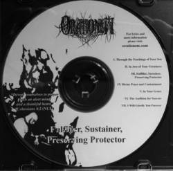 Orationem : Fulfiller, Sustainer, Preserving Protector Orationem : Fulfiller, Sustainer, Preserving Protector